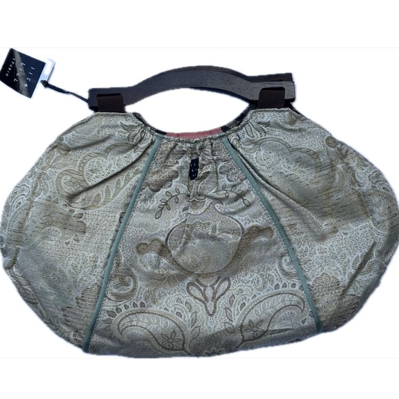 Lisa Lill Studio Reversible Tapestry Purse Handbag NWT - Picture 4 of 4